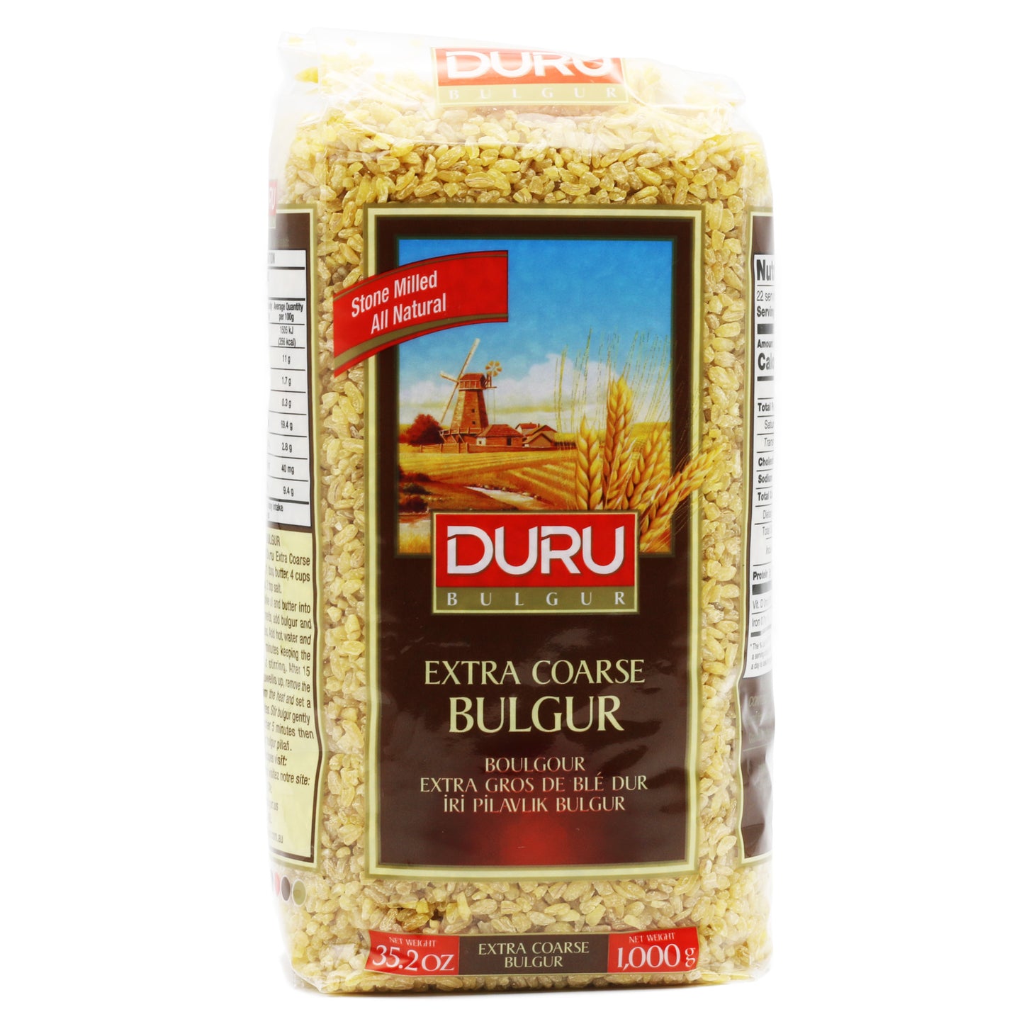 Duru Extra Coarse Bulgur2.20 Lb ( 1000 Gr)