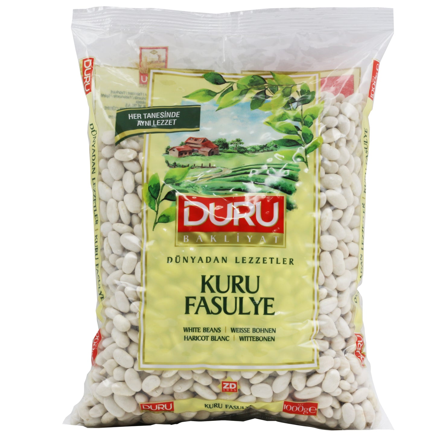 Duru Dry White Beans 1 Kg (1000 Gr)