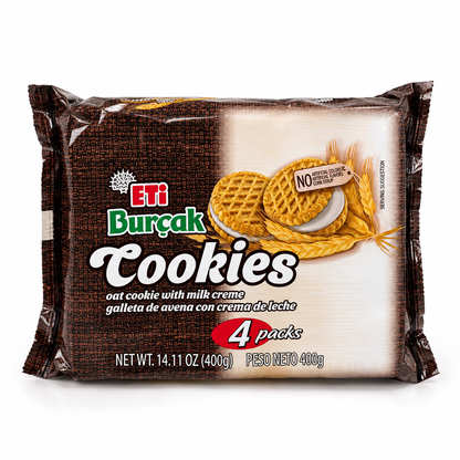 Eti Burcak Cookies 4 Pcs  14.10 Oz (400 Gr)
