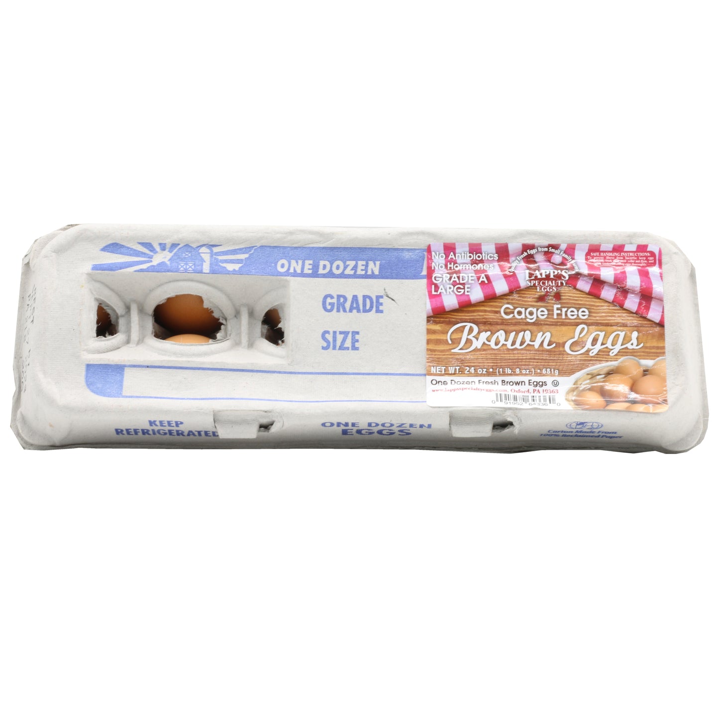 QSmart Cage Free Eggs One Dozen