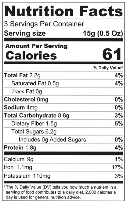 Nalya Energy Bites Dates Hazelnut Goji Berries 1.59 oz (45 gr)