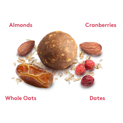 Nalya Energy Balls Dates Almond& Cranberries3.53 Oz (100 gr)