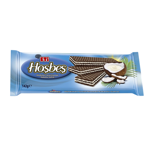 Eti Hosbes Coconut Cream Wafer 142 Gr