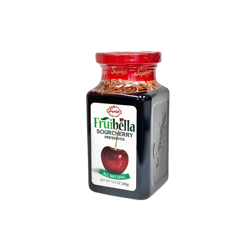 Seyidoglu Fruibella Sour Cherry Jam 13.4 Oz (380 GR)