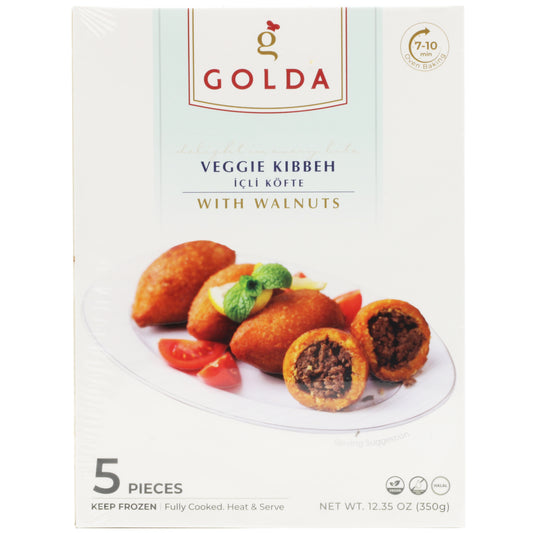 Golda Veggie Kibbeh With Walnuts 12.34 Oz (350 Gr)