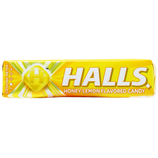 !Halls Honey Lemon Flovored Candy 9 Pcs