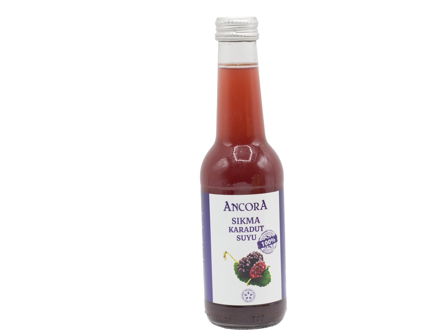 Ancora Black Mulberry %100 Juice 250 Ml