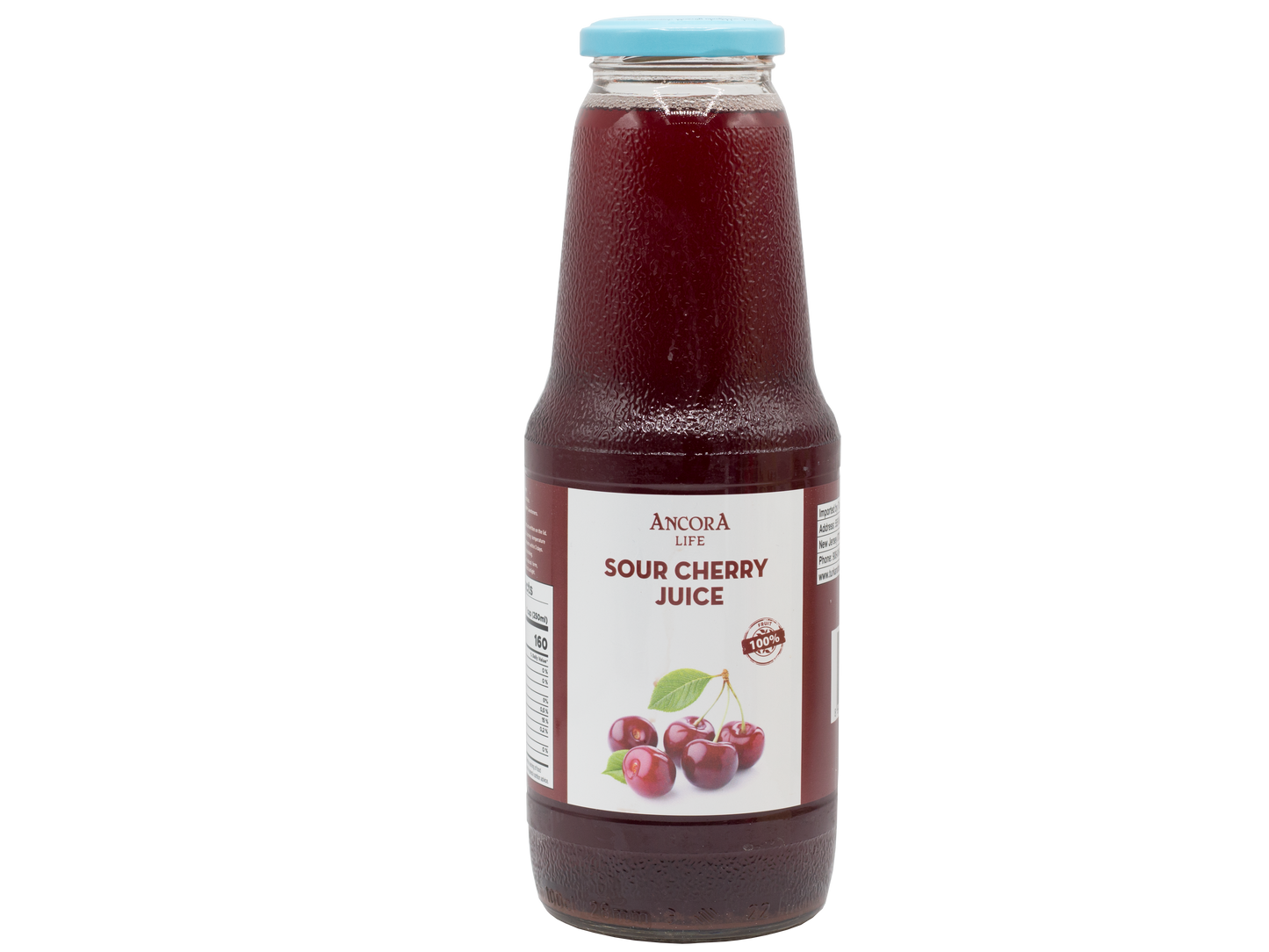 Ancora Sour Cherry %100 Juice 1 lt