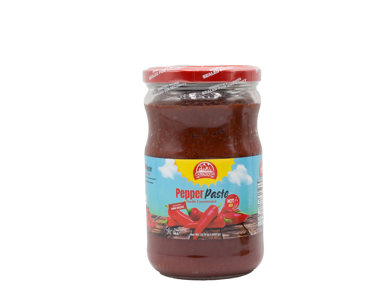 !Cappadocia Hot Pepper Paste 650 Gr