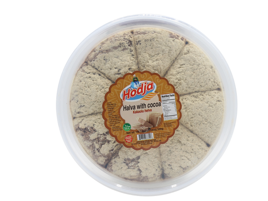 Hodja Cocoa Halva Premium 17.6 oz (500 gr)