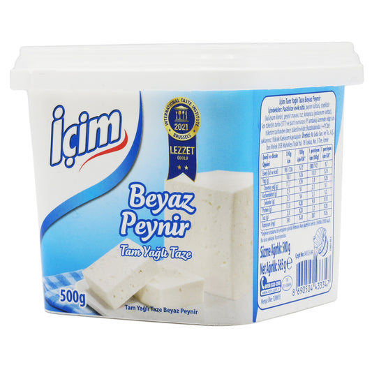 Ulker Icim Full Fat Cow White Cheese 17.6 Oz (500 Gr)