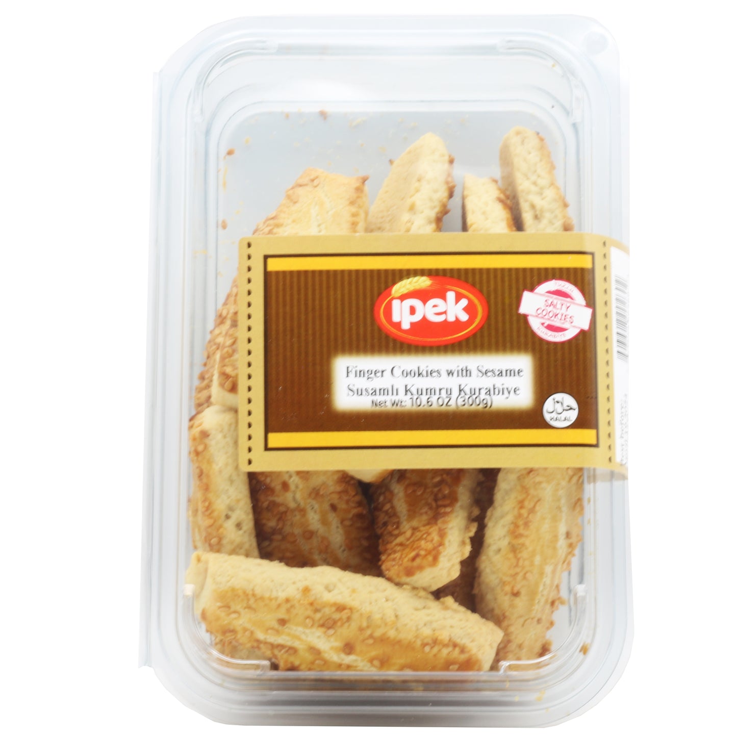 !Ipek Sesame Finger Cookies 10.6 Oz (300 Gr)