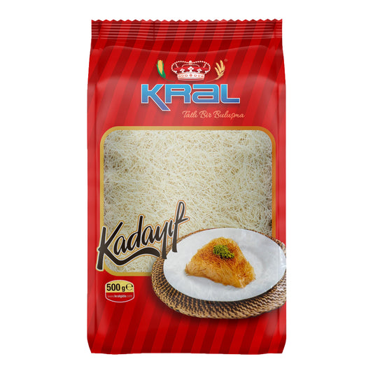 Kral Dried Kadayif 17.6 Oz (499 Gr)
