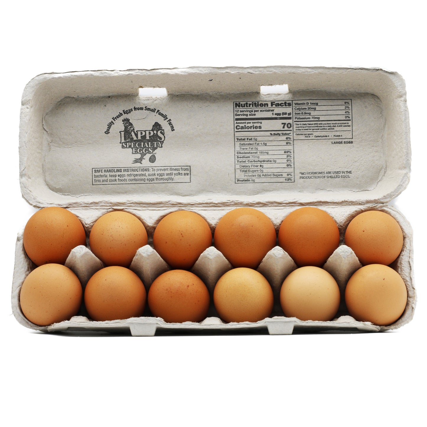 Lapp's Omega Fortified Eggs