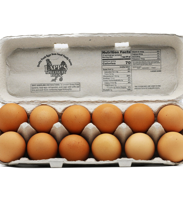 Lapp's Omega Fortified Eggs