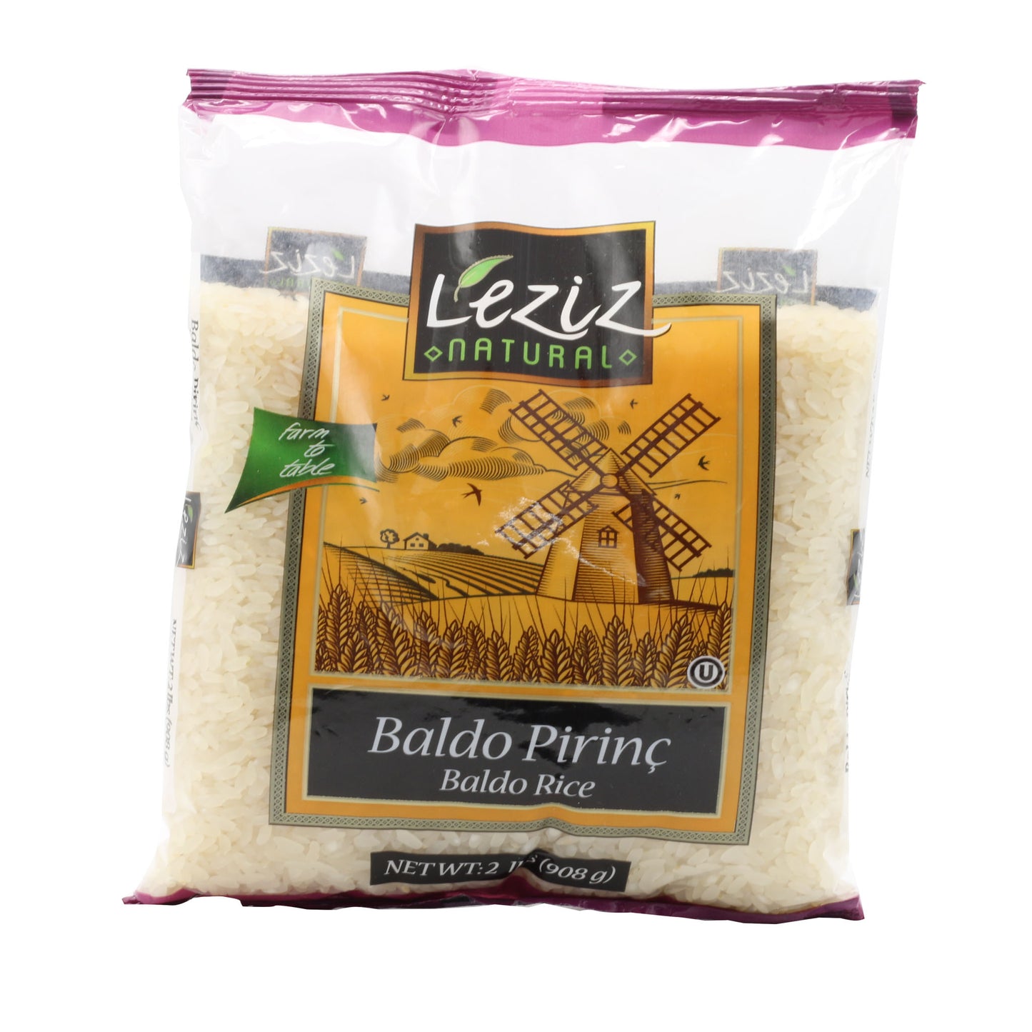 Leziz Baldo Rice 2 Lb (907 Gr)