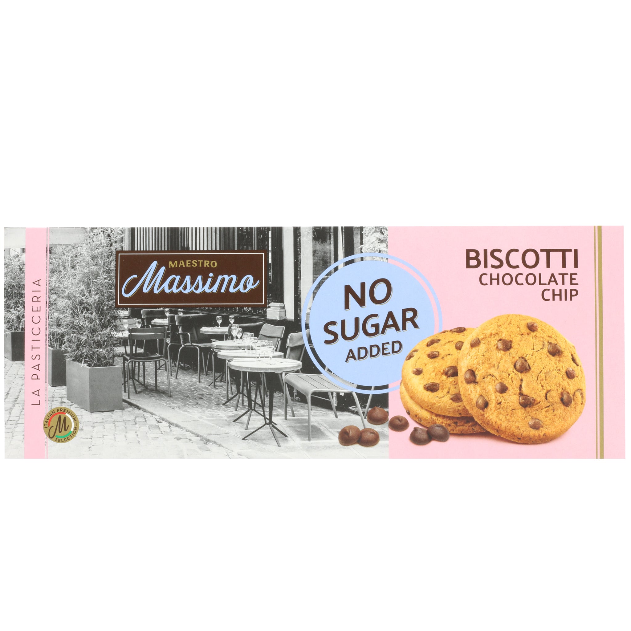 Maestro Massimo Biscotti Chocolate Chip 4.76 Oz (135 Gr) – Qualita Food ...