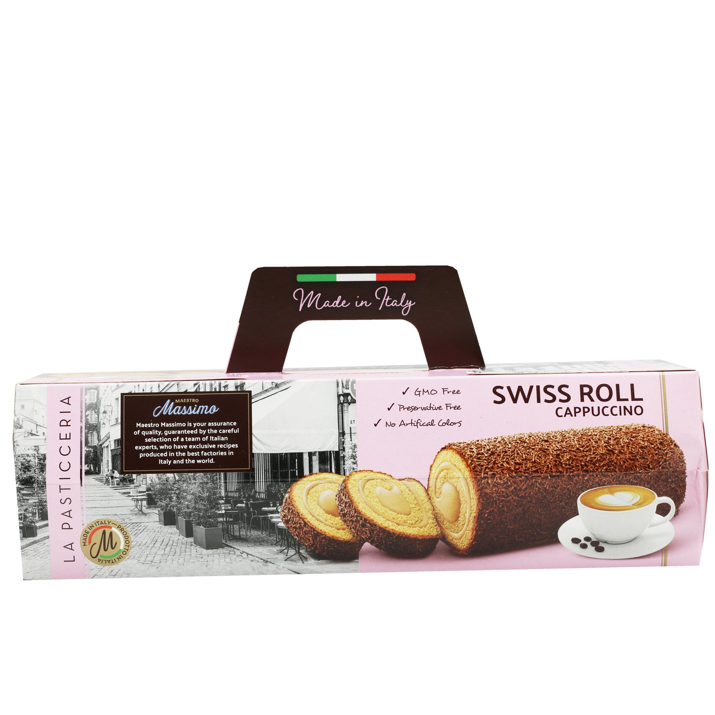 M Massimo Swiss Roll Cappuccino 300 Gr