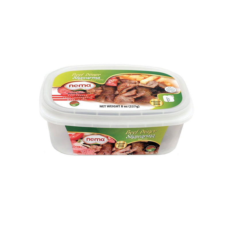 Nema Beef Doner 8 Oz (227 Gr)