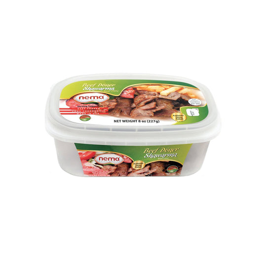 Nema Beef Doner 8 Oz (227 Gr)