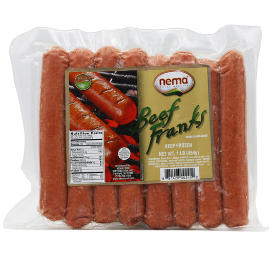 Nema Beef Franks 1 Lb (454 Gr)