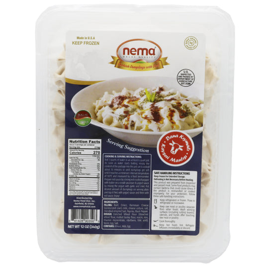 Nema Manti Turkish Dumplings 12 Oz ( 340 Gr)