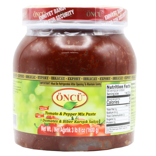 Oncu Tomato & Pepper Mix Paste 1650 gr