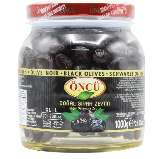 Oncu Black Olives XL-L 1000 Gr