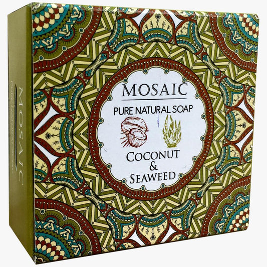 Mosaic Coconut & Seaweed Soap 5.3 Oz (150 Gr)