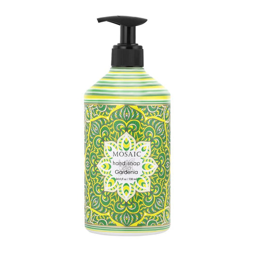 Mosaic Gardenia Hand Soap 24.6 Fl Oz (730 Ml )