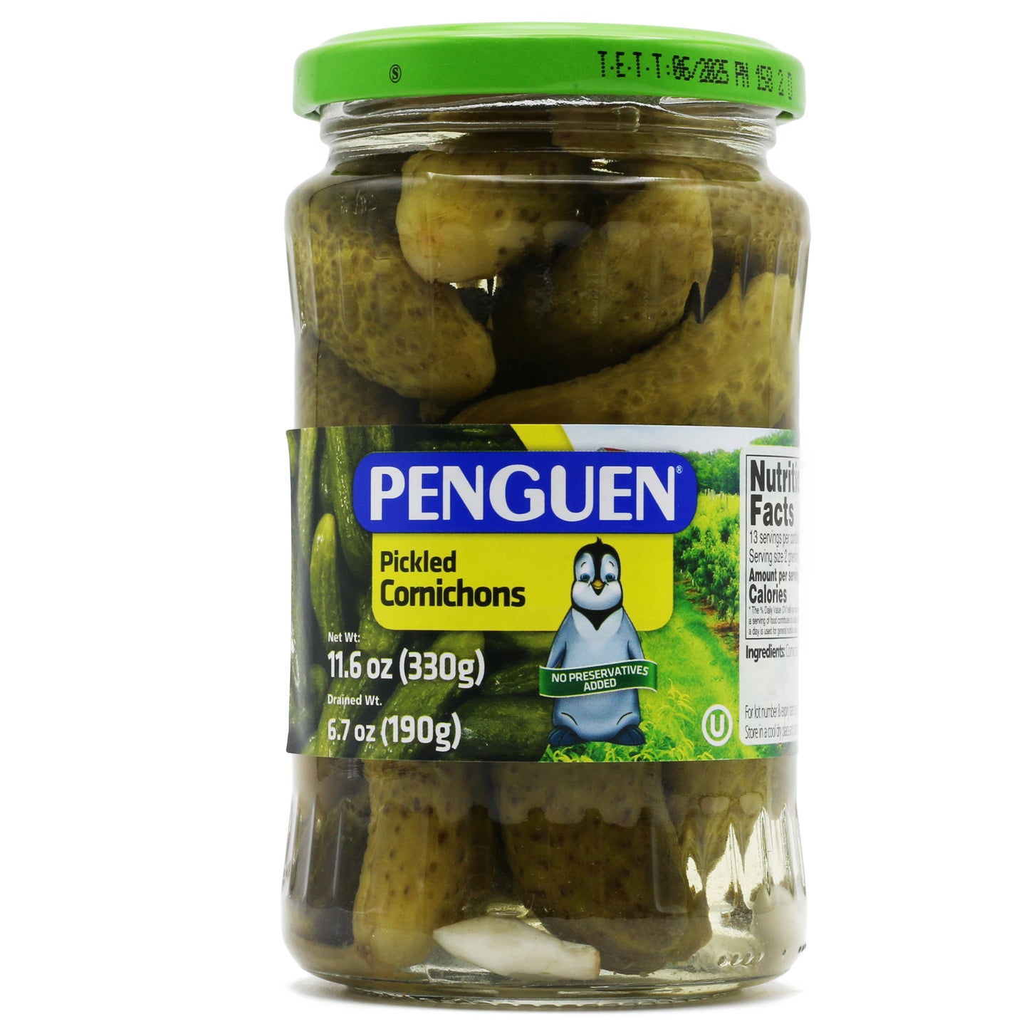 Penguen Pickled Cornichons 11.64 Oz (330 Gr )