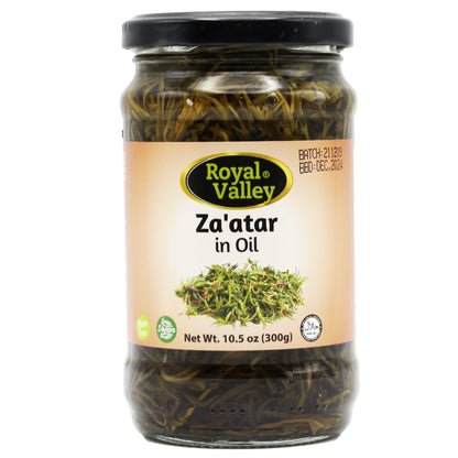 !Royal Valley Za'atar in Oil 10.5 Oz (300 Gr)