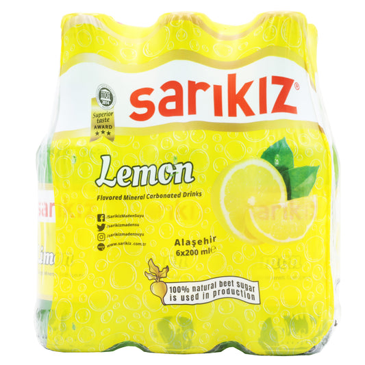 Sarikiz Mineral Water w Lemon x 6