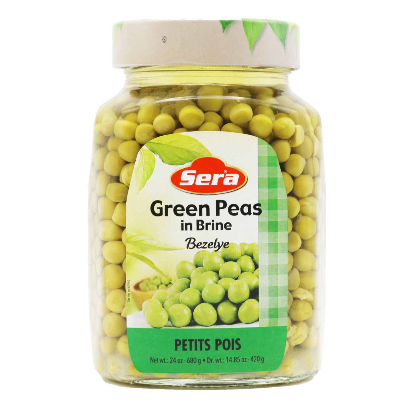 Sera Green Peas 24 oz