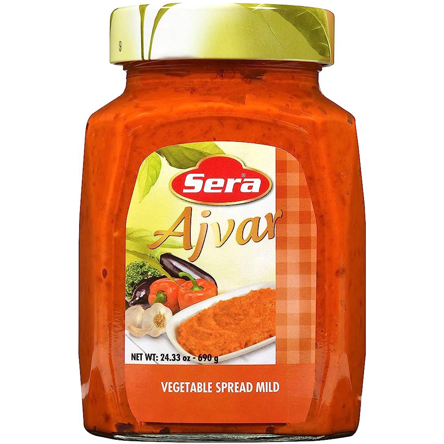 Sera Mild Ajvar 24 33Oz ( 690 Gr)