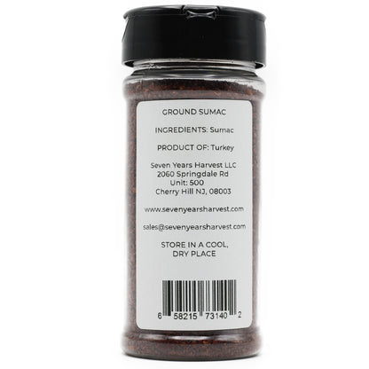 !Seven Years Harvest Ground Sumac 4.5 Oz (127 Gr)