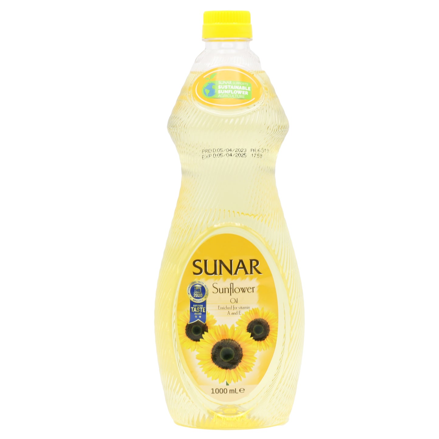 Sunar Sunflower Oil 33.81 Oz (1000 ML)