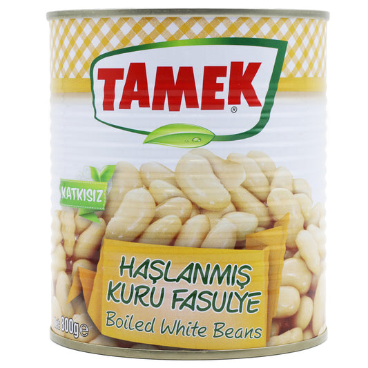 Tamek Boiled White Beans 28.21 Oz ( 800 Gr)