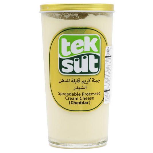 Tek Sut Cheddar Cream Cheese 8.4 Oz (240 Gr)