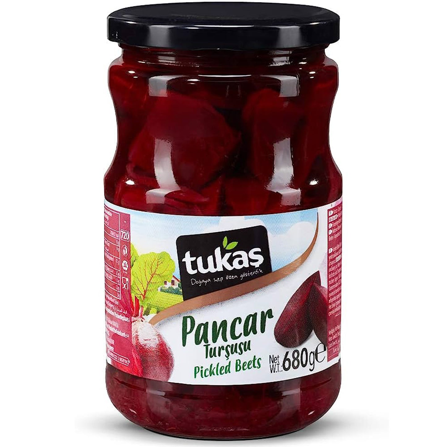 Tukas Pickled Beets 24 Oz (680 Gr)