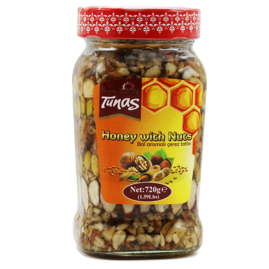 !Tunas Honey with Nuts 1.5 Lb (720 Gr)