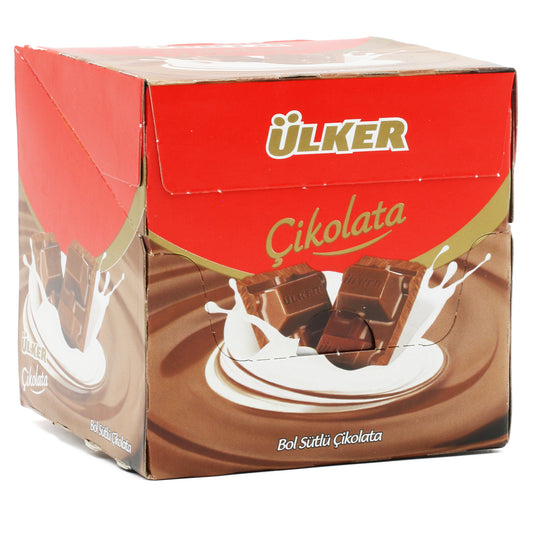 !Ulker Milk Chocolate Box 6 Pcs 12.69 Oz (360 Gr)