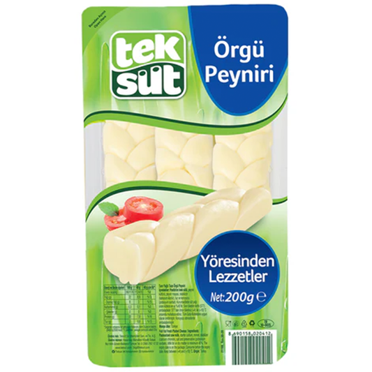 Tek Sut Plaited (Orgu) Cheese 200 Gr