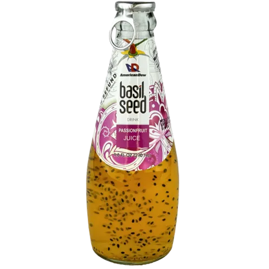 American Dew Passion Fruit Juice with Basil Seeds 290 ML