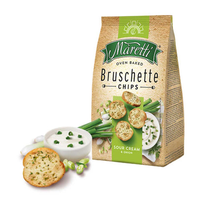 Maretti Brushette Chips Tomato Sour Cream &Onion 5 oz(142 g)