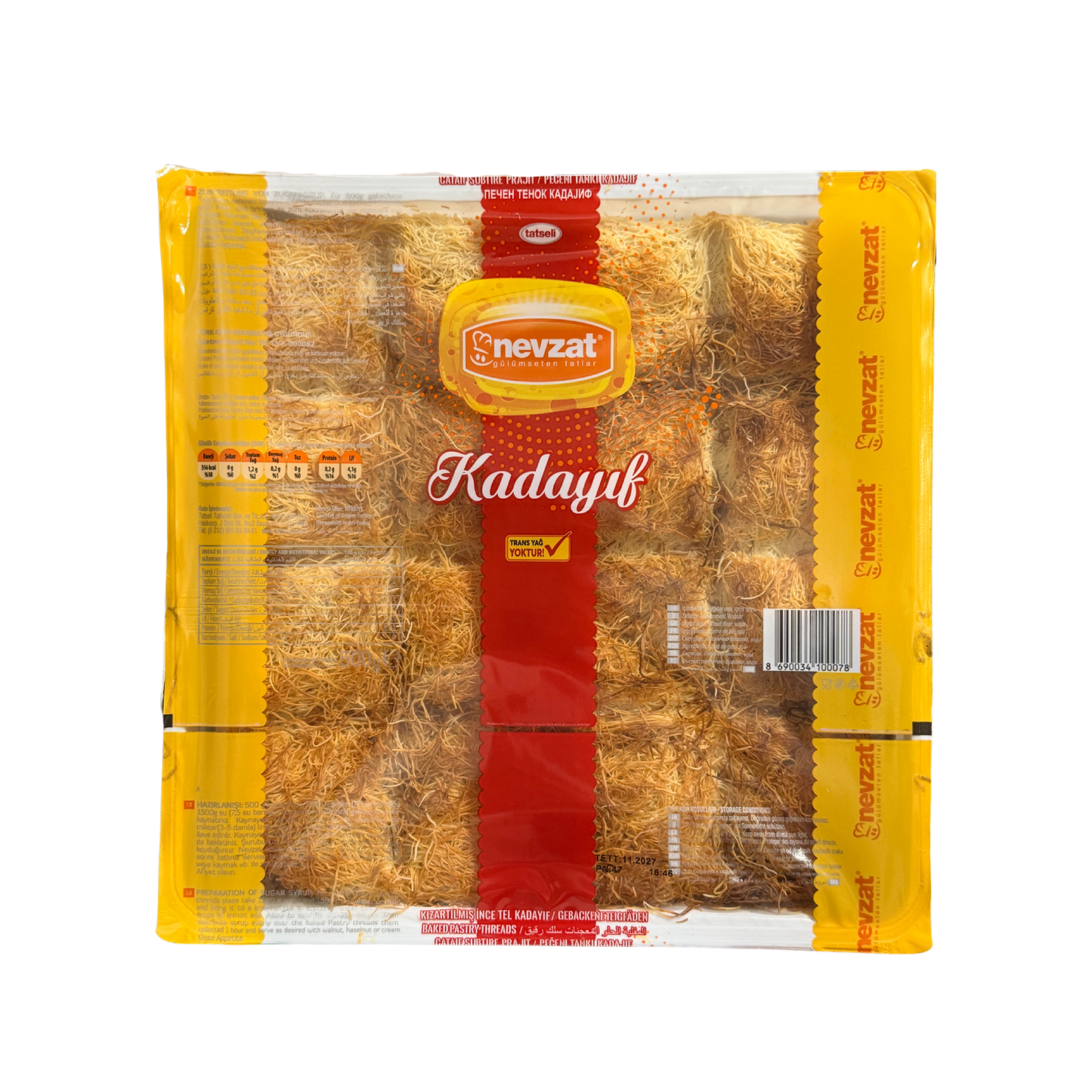 Nevzat Baked Kadaifi 500 gr