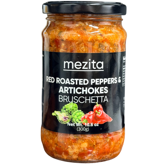 Mezita Red Roasted Peppers &Artichokes Bruschetta 300 gr