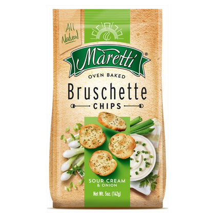 Maretti Brushette Chips Tomato Sour Cream &Onion 5 oz(142 g)