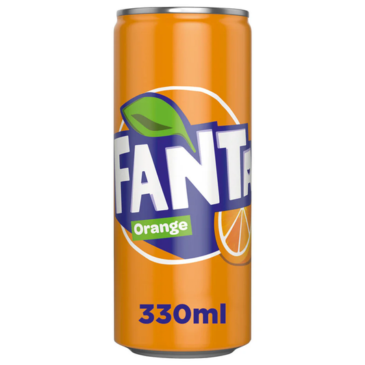 Fanta Orange Soda 330 ml