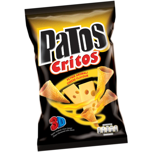 Patos Critos Cheese Flavoured Chips 100 gr